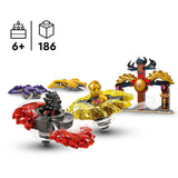 Lego Ninjago 71826 Pack de combat du dragon spinjitzu