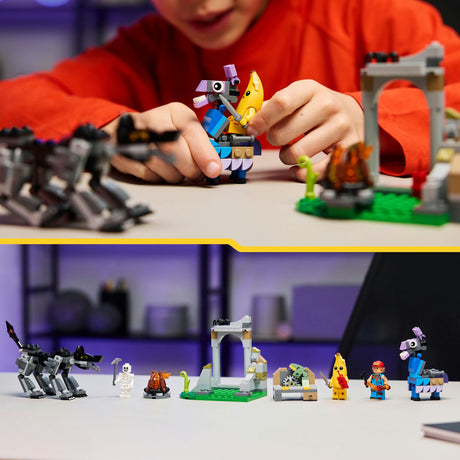 Lego Fortnite 77075 Camp Peely et bougies d'allumage
