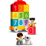 Lego duplo - train numéroté - jouet de construction apprendre à compter (10954)