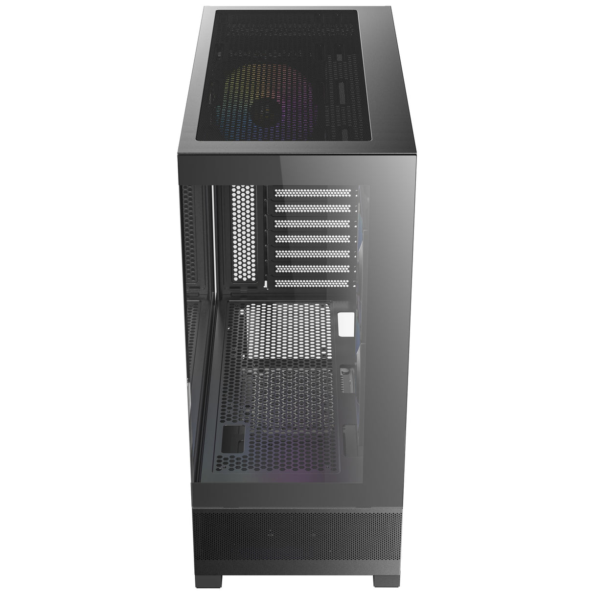 Boîtier tour midi Antec cx700 argb (noir | 1x USB-A | 1x USB-C | verre trempé)