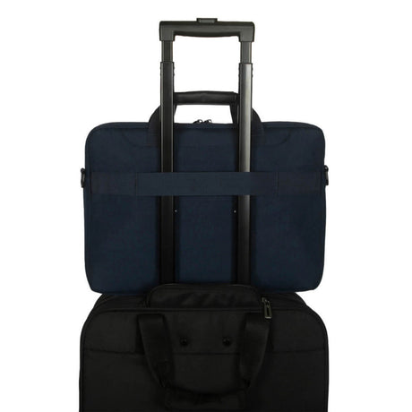 Targus 15-16 geolite ecosmart slim brief laptoptas (donkerblauw)