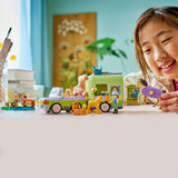 Lego Friends 42695 remorque avec cheval et poulain
