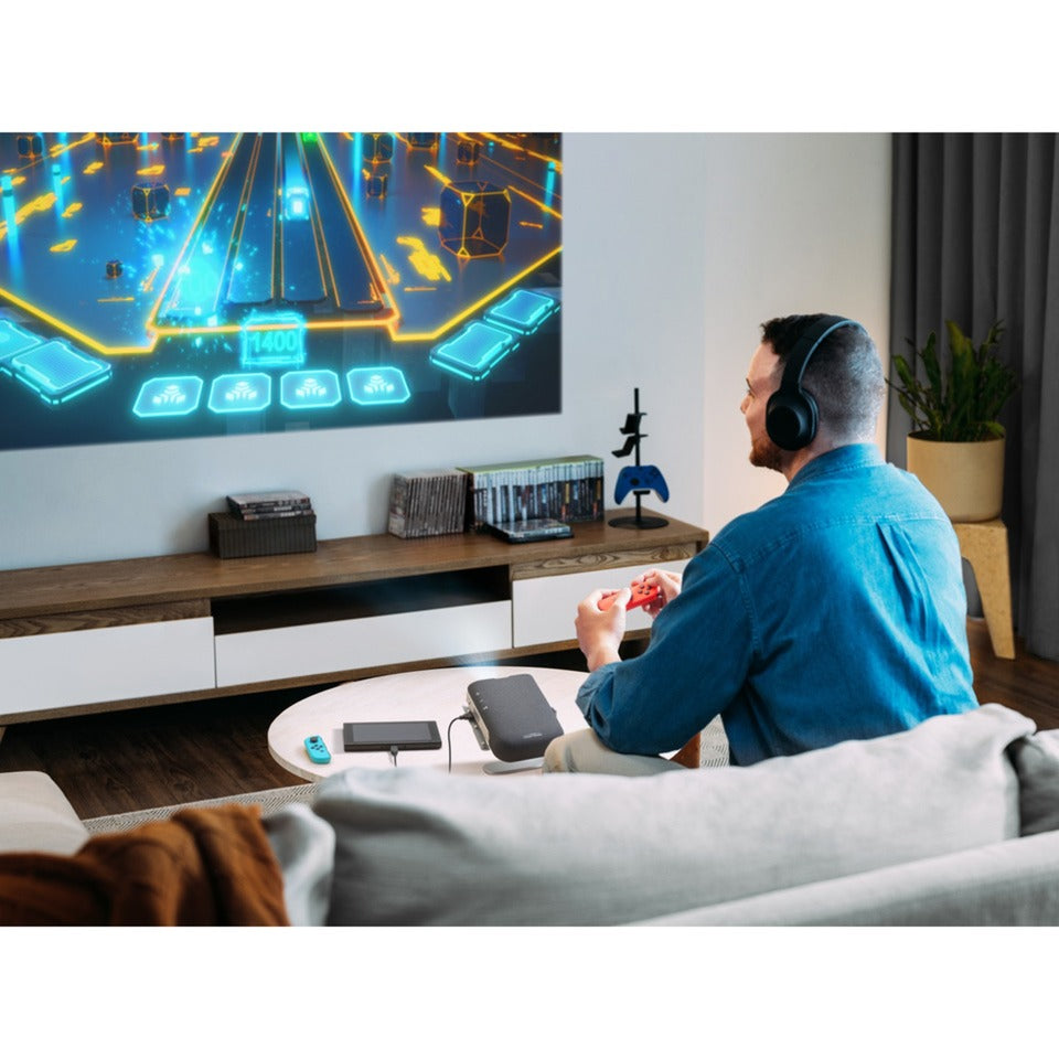 Projecteur portable Viewsonic Smart LED avec haut-parleurs Harman Kardon (noir, HDMI, audio, WiFi, Bluetooth)