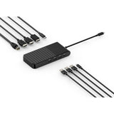 Kensington UH1500P EQ USB-C 5 Gbit/s Triple vidéo Station d'accueil mobile sans pilote (Noir)