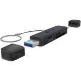 Icy box ib-cr203-cu3 lecteur de carte 3-en-1 (noir)