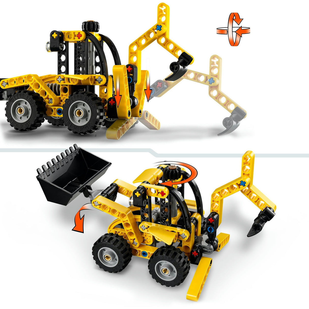Lego Technic 42197 tractopelle