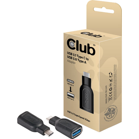 Club 3D Adaptateur USB 3.1 Type C - USB 3.0 Type A (CAA-1521)