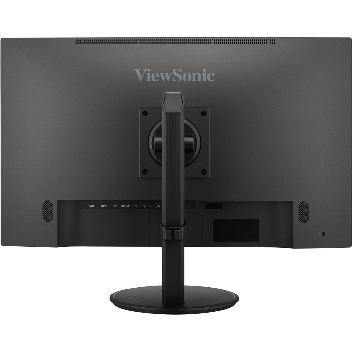 Moniteur d'accueil Viewsonic VG2709u-2k avec deux haut-parleurs et connexion en série 27 (noir (mat), 1x HDMI, 1x port d'affichage, 1x sortie port d'affichage, USB-C, USB-A, 100 Hz)