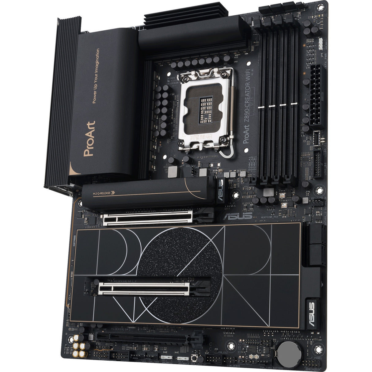 Carte mère Asus ProArt Z890-Creator WiFi Socket 1851 (RAID, 2,5 Go-LAN, 10 Go-LAN, Wi-Fi 7, BT, Son, ATX)