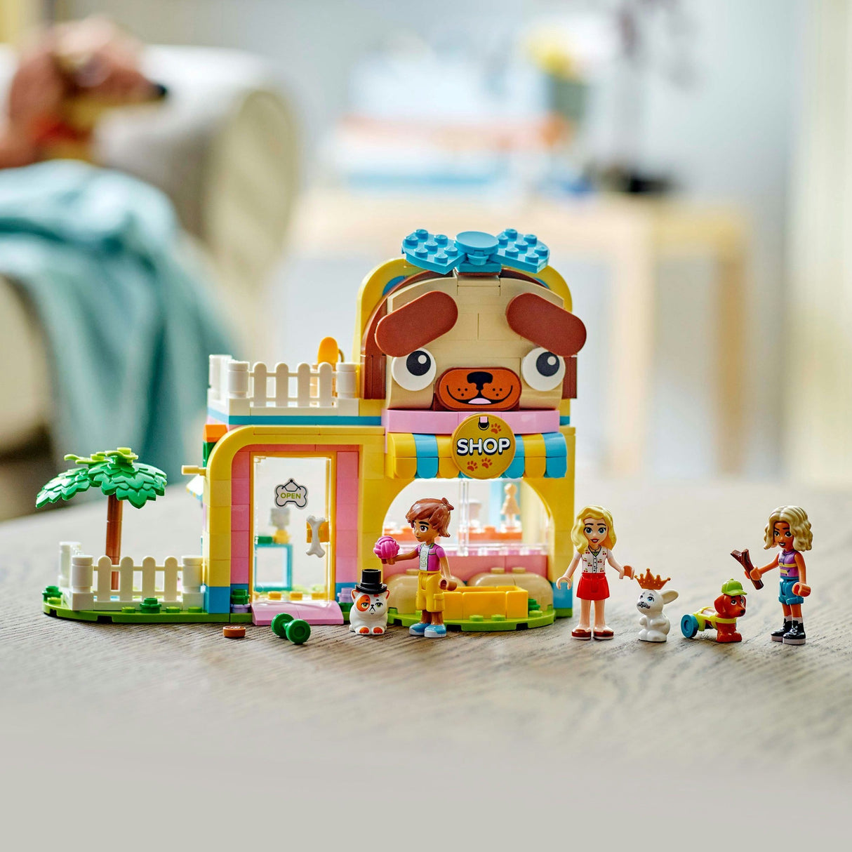 Magasin Lego Friends avec accessoires pour animaux - 42650