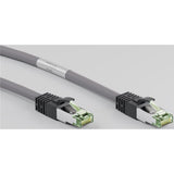 Câble réseau Goobay cat.8.1 s ftp (gris, 0,25 mètres)