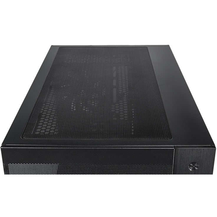 Boîtier Chieftec Visio Air Midi Tower (noir | 2x USB-A | 1x USB-C | verre trempé)