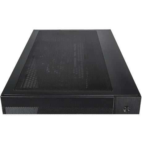 Boîtier Chieftec Visio Air Midi Tower (noir | 2x USB-A | 1x USB-C | verre trempé)