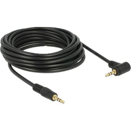 Delock Câble 3,5 mm mâle > 3,5 mm mâle (noir, 5 mètres)