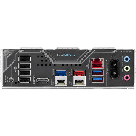 Carte mère Gigabyte x870 gaming WiFi6 socket AM5 (gris noir, RAID, 2,5 Go-LAN, WiFi 6, BT, Sound, ATX)