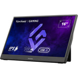 Viewsonic vx1654 moniteur de jeu portable 16 (noir, 1x micro HDMI, USB-C, son, 144 Hz)