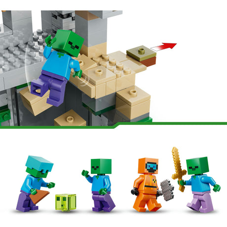 Lego minecraft 21587 donjon zombie