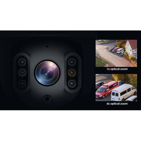 FOSCAM SD8P, 4K 8MP WiFi à double bande PTZ PTZ Sécurité