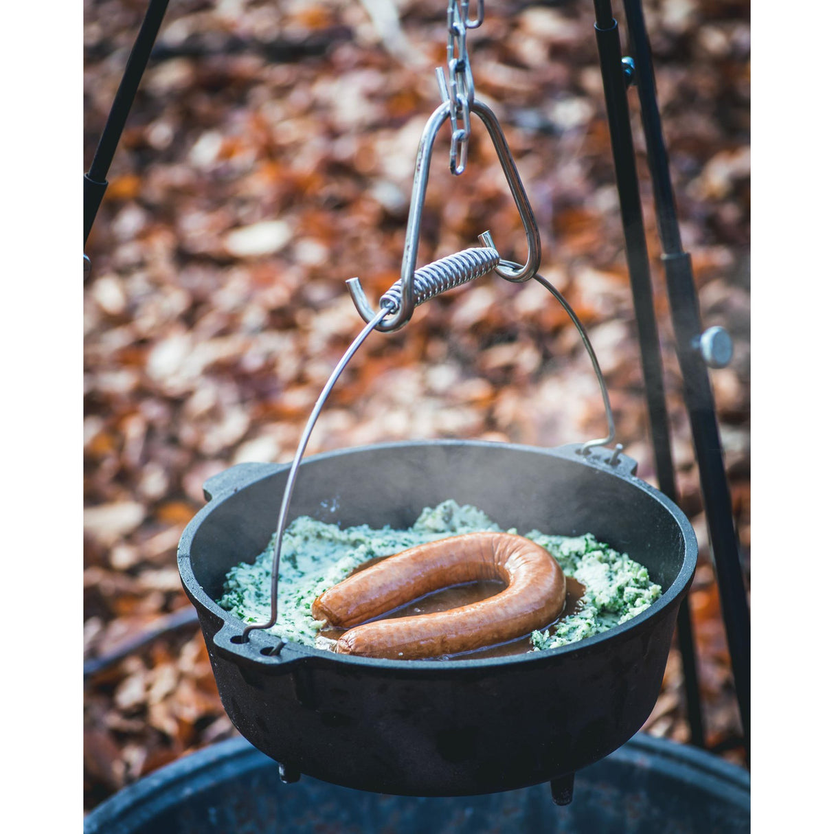 The Windmill Dutch Oven Poêle de cuisson 6 qt (noir, ø 31,5 cm | 5,9 litres)