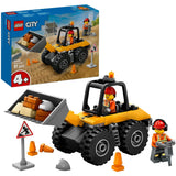 Lego 60450 City Great Vehicles Chargeuse sur pneus jaune | 2 pièces