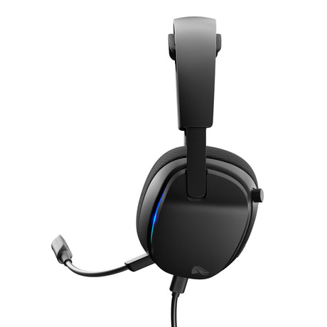 Glorious ghs éternel rgb - casque de jeu stéréo rvb casque de jeu supra-auriculaire (noir, PC, ps5, ps4, switch, usb-c)