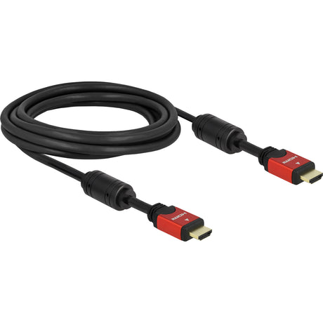 Delock câble HDMI haute vitesse – HDMI a mâle > HDMI a mâle (noir, 3 mètres)