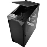 Boîtier tour midi Sharkoon rev300 (noir | 4x USB-A | 1x USB-C | RVB | verre trempé)