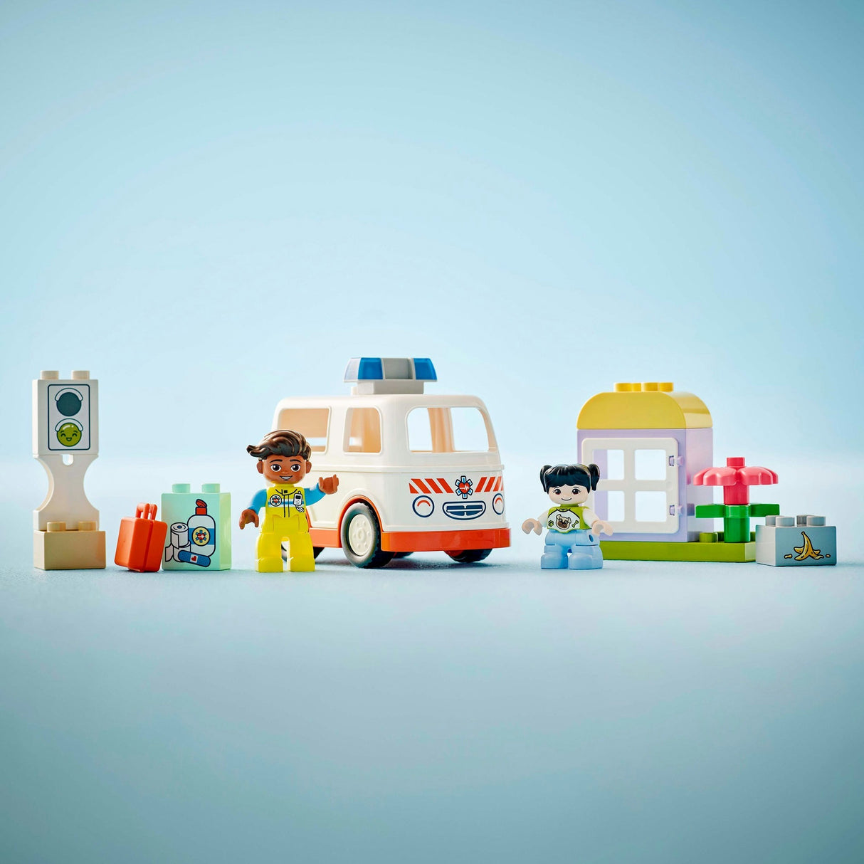 Lego Duplo Town 10447 ambulance avec chauffeur