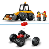 Lego 60450 City Great Vehicles Chargeuse sur pneus jaune | 2 pièces