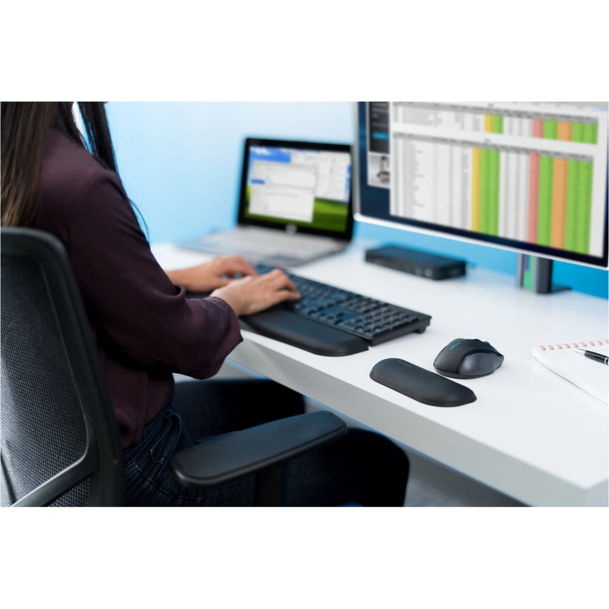 Kensington Ergosoft Pols Prise en charge des claviers standard