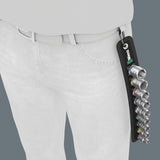 Wera Belt B 4 Jeu de douilles Zyklop Clé à douille (argent noir, 9 pièces, avec entraînement 3 8)