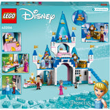 LEGO LEGO Princess 43206 Le château de Cendrillon et le prince