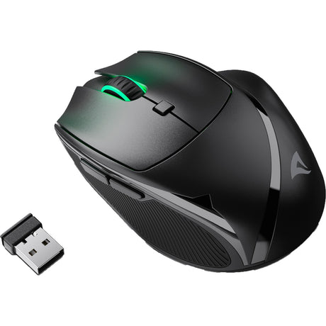 Souris Sharkoon officepal m25w (noir, 400 - 4000 dpi, RVB, USB 2,4 GHz)