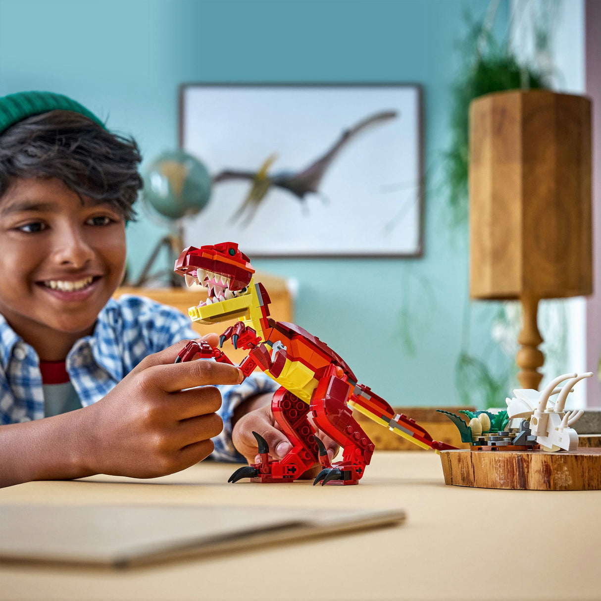Jouet de construction Lego dinosaure féroce (31379)