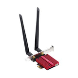Adaptateur WLAN Cudy AX5400 Wi-Fi 6e Bluetooth 5.3 PCI-E (rouge)