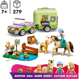 Lego Friends 42695 remorque avec cheval et poulain