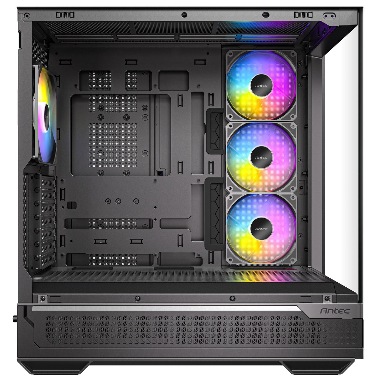 Boîtier tour midi Antec c7 argb (noir | 2x USB-A | 1x USB-C | verre trempé)