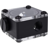 Indicateur de débit Alphacool eisflügel g1 4 débitmètre carré (noir)
