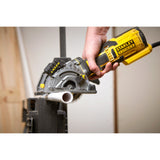 Scie circulaire à main multi-matériaux Stanley fatmax 650w (jaune noir, avec étui)