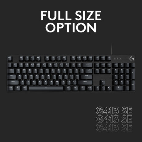 Logitech G413 TKL SE Clavier de jeu mécanique