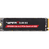 Patriot vp4300l1tbm28h viper vp4300 lite ssd, 1 to, m.2 2280, pcie gen4 x4, 7 400 mo s, 800 000 iops
