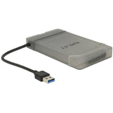 Delock Convertisseur USB-A 3.2 > Prise SATA 22 broches (noir, 0,15 mètres)