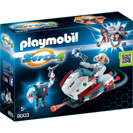 Playmobil Super 4 Skyjet avec le Dr X Robot