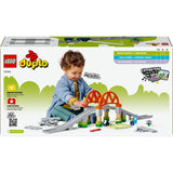 Lego Duplo Town 10426 Ensemble d'extension du pont ferroviaire et des voies ferrées