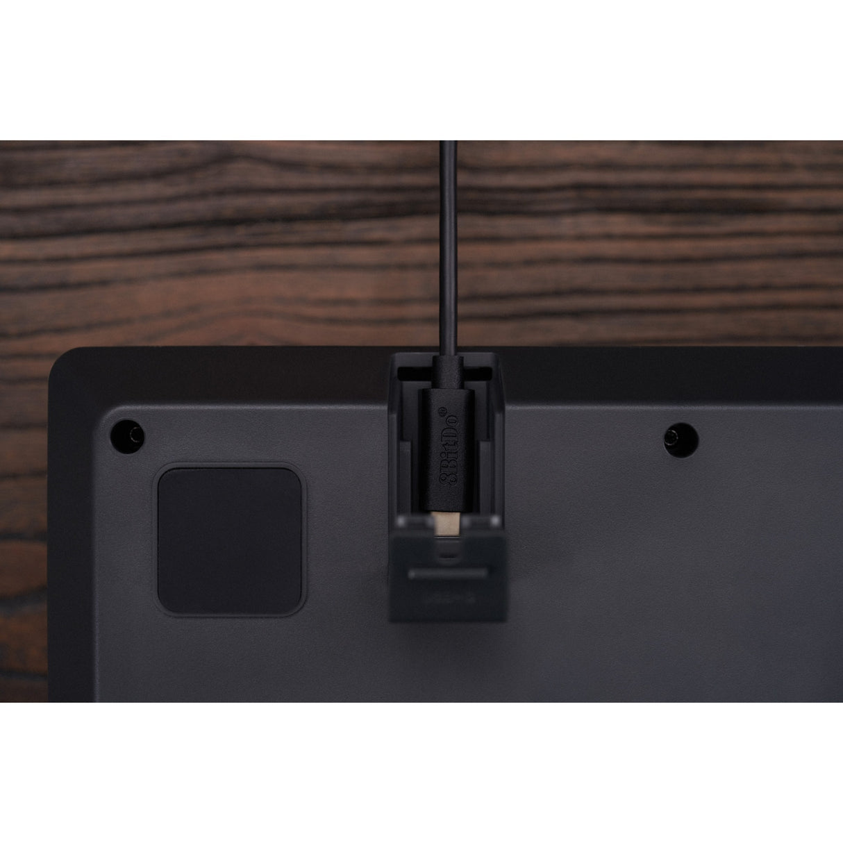 Manette de jeu arcade stick 8bitdo (gris)