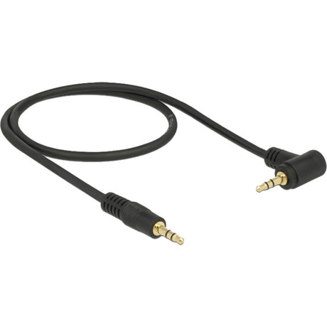 Delock Câble 3,5 mm mâle > 3,5 mm mâle (noir, 0,5 mètre)