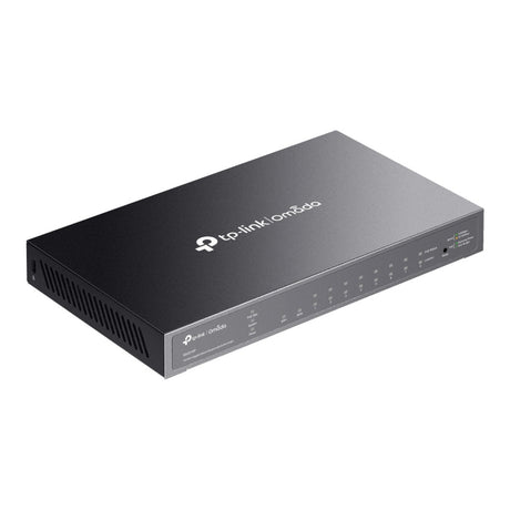 Tp-link omada sg2210p 10-poorts gigabit smart switch (zwart, 8x poe+, 2x gigabit sfp)