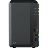 Synology diskstation ds223 nas (noir, 1x LAN 1 Go, 3x USB 3.2 gen 1)