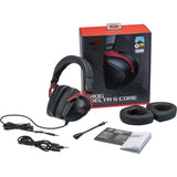 Casque de jeu supra-auriculaire Asus rog delta s core (noir rouge, PC, playstation 4, playstation 5, xbox one, xbox series x|s, nintendo switch)
