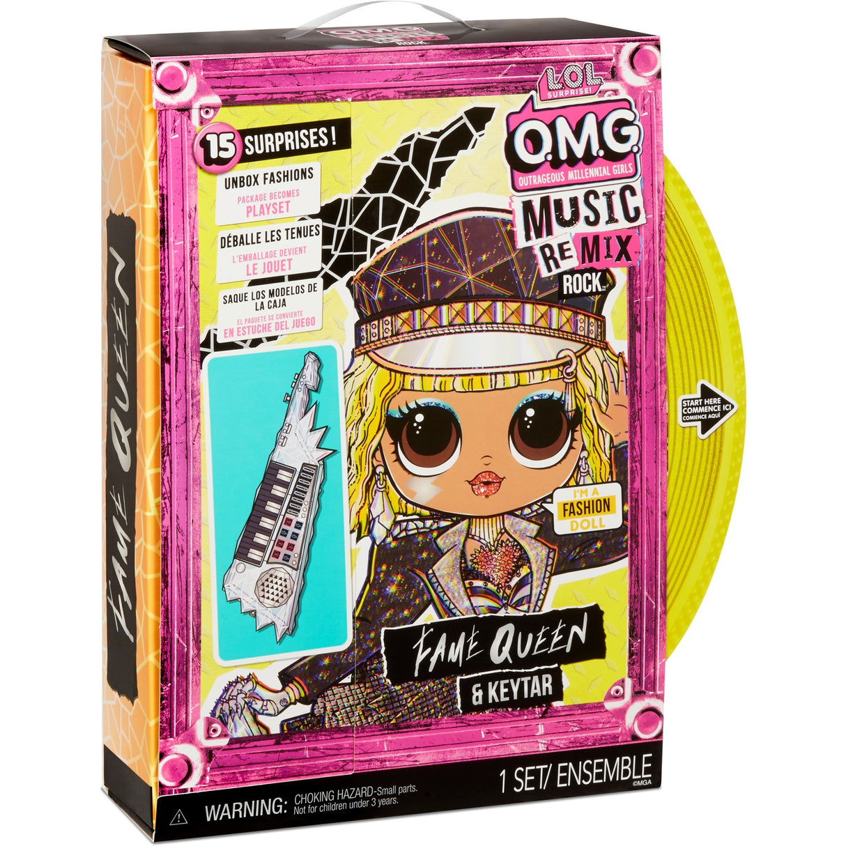 Mga divertissement mdr surprendre! omg remix rock - fame queen et keytar pop